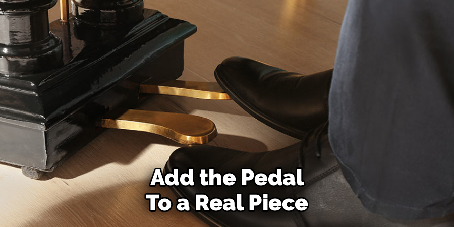 Add the Pedal to a Real Piece