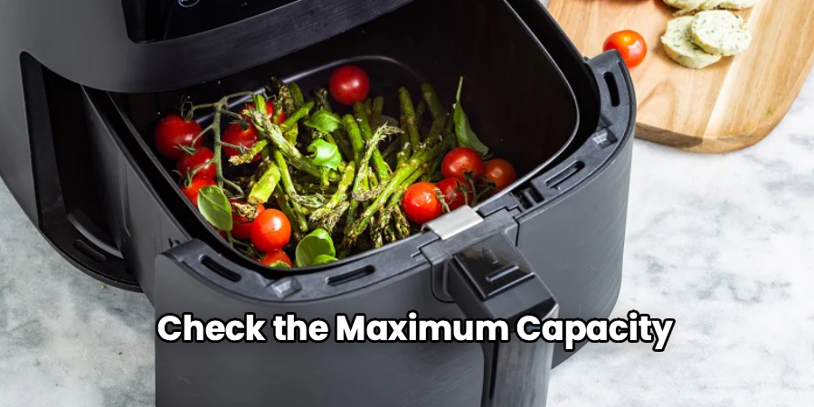 Check the Maximum Capacity