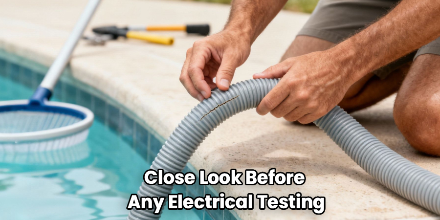 Close Look Before
Any Electrical Testing