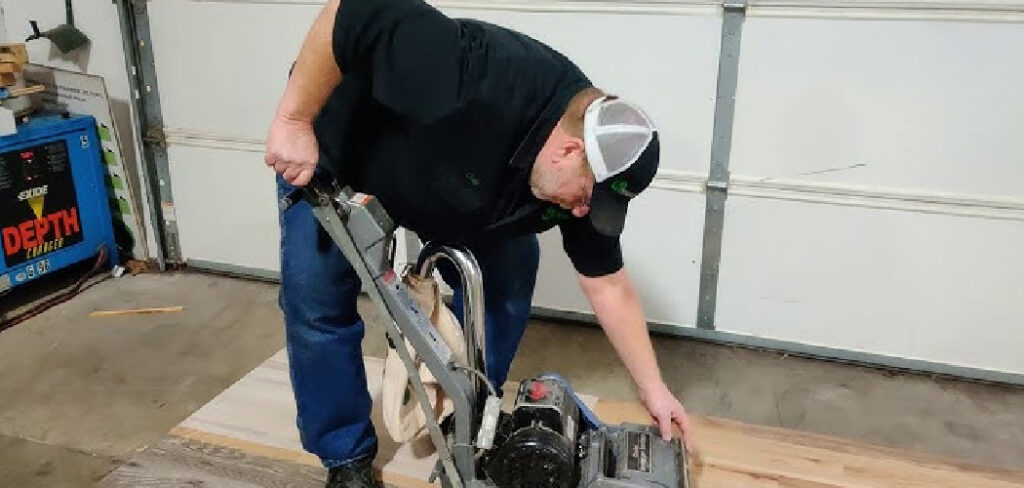 How to Use a Drum Sander