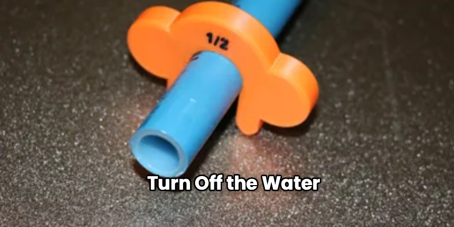 Turn Off the Water