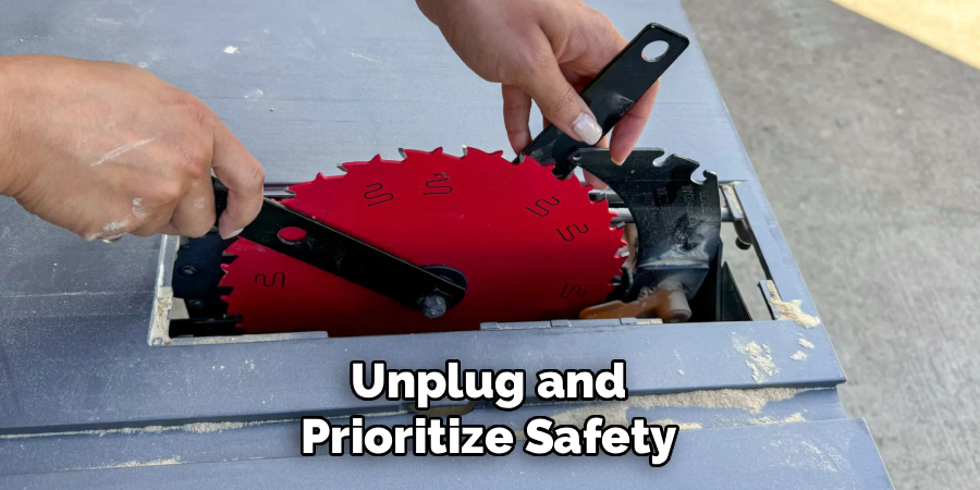Unplug and Prioritize Safety