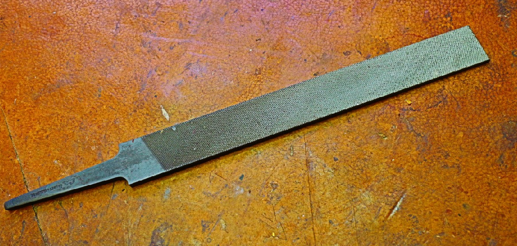 How to Clean a File Tool