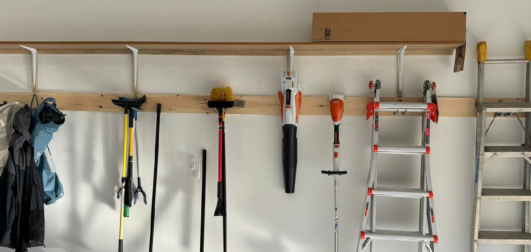 How to Hang a Leaf Blower