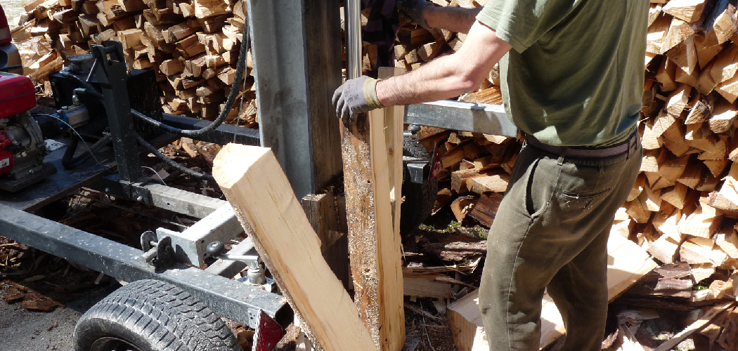 How to Use a Log Splitter