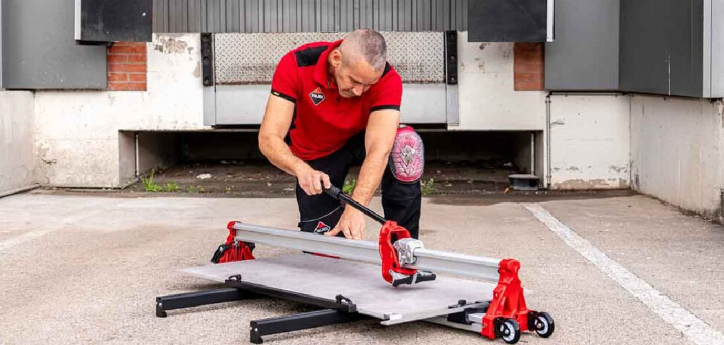 How to Use a Tile Cutter